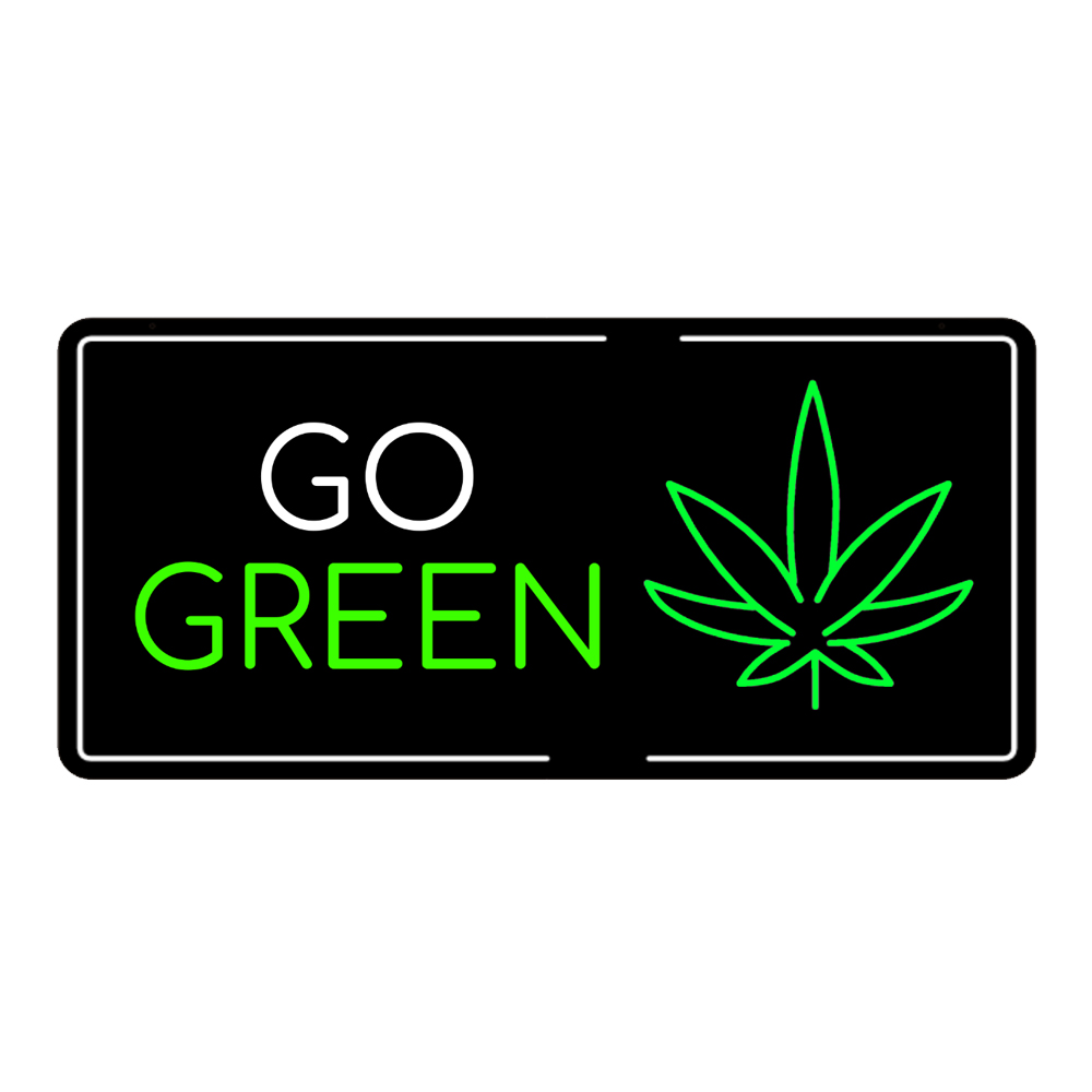 GO GREEN-35X17
