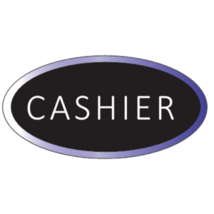CASHIER LED OVAL SIGN