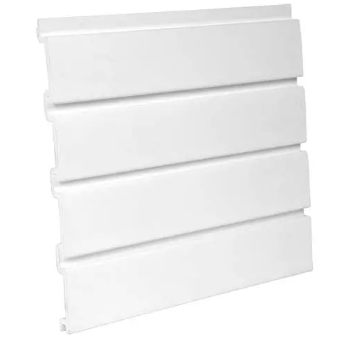 PVC SLATWALL-WHITE