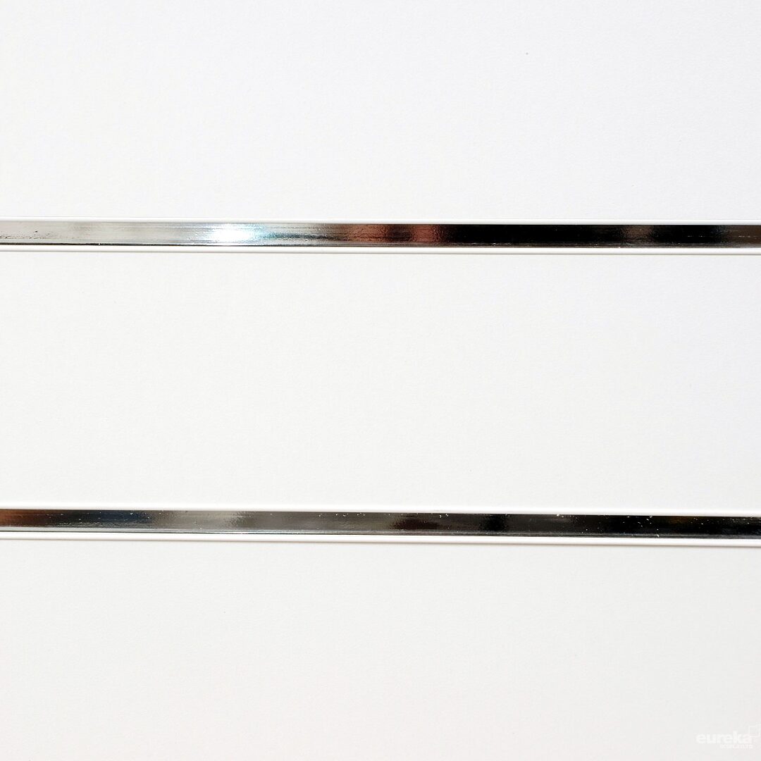 UV SLATWALL PANEL - WHITE