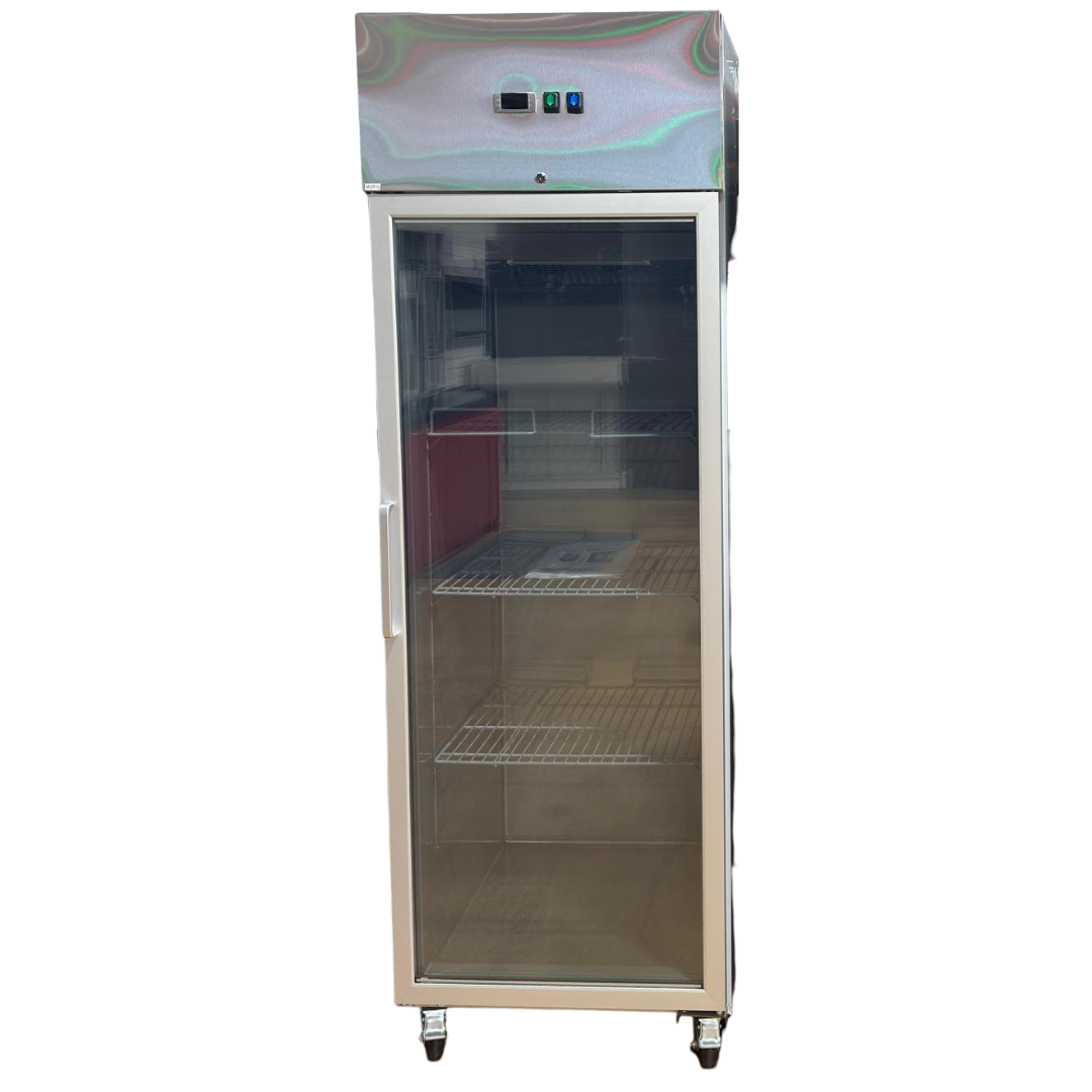 SINGLE DOOR FREEZER GLASS FRONT