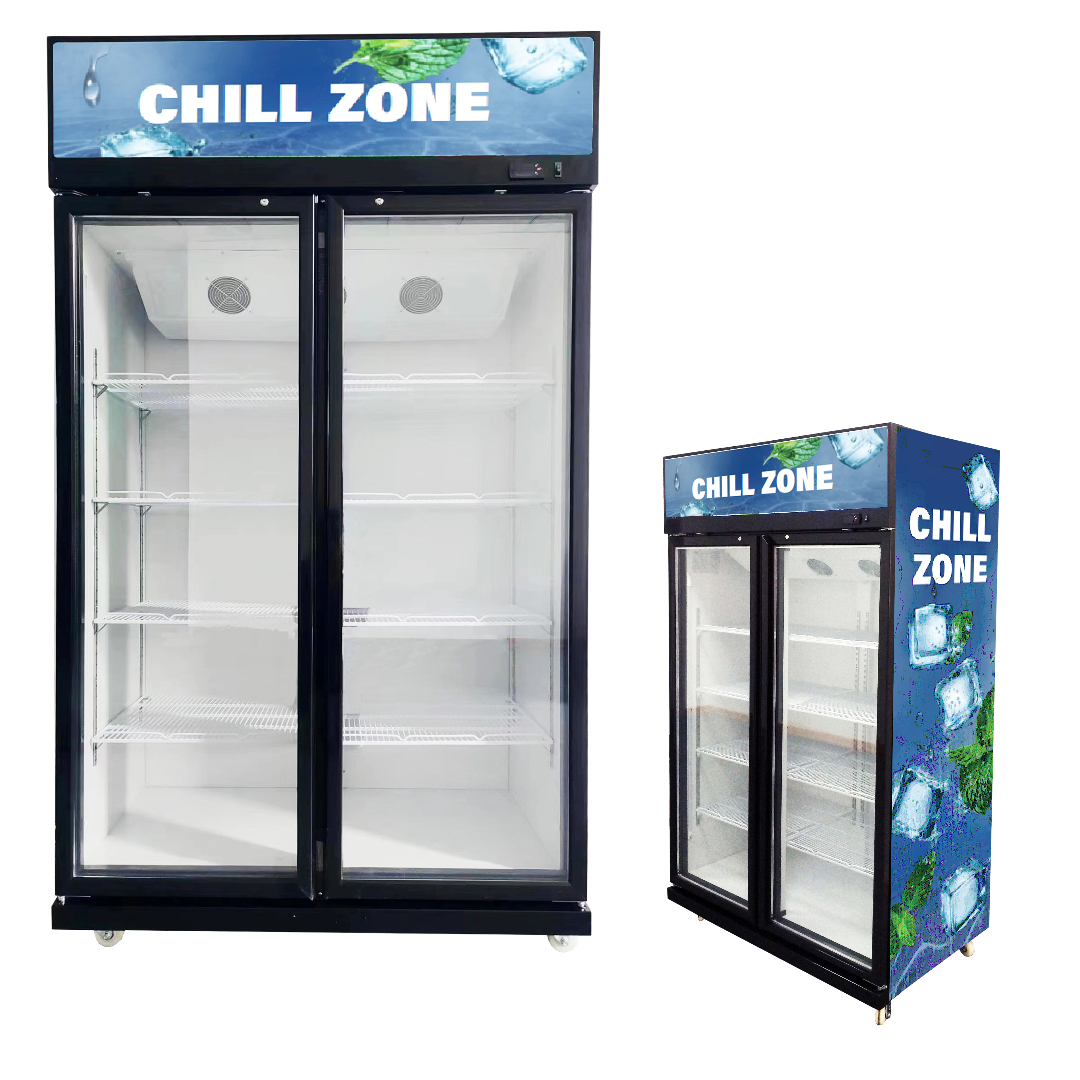 2-DOOR TALL COOLER - 39 Cu.ft.