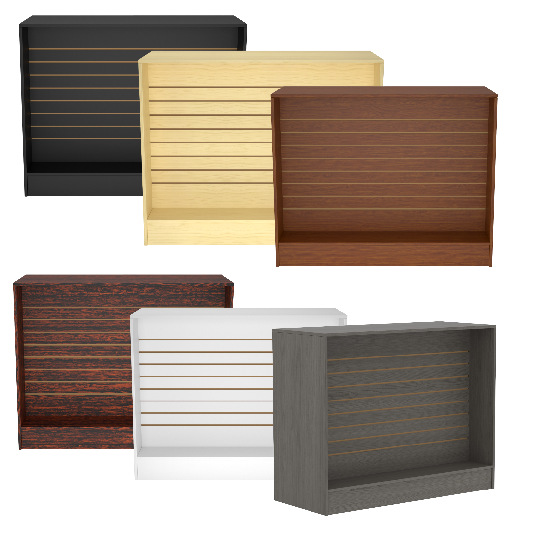 4ft Wrap Counter - Slatwall