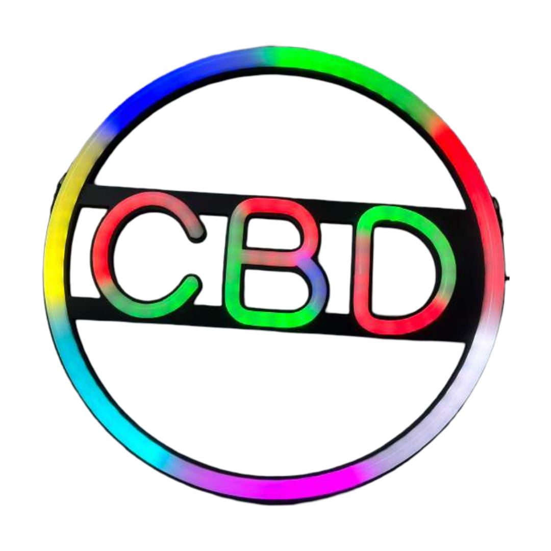 CBD(NEW) CIRCULAR NEON SIGN