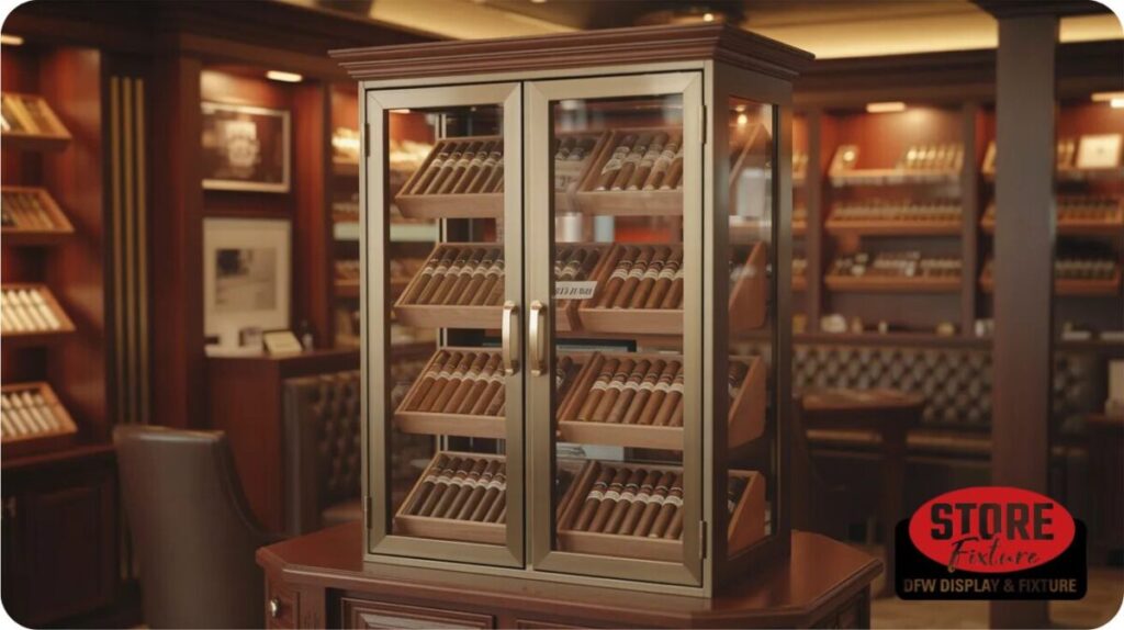 Mid-Size Glass Door Cabinet